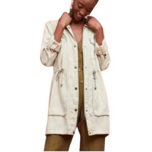 Anthropologie bone Manto Field long jacket size xs